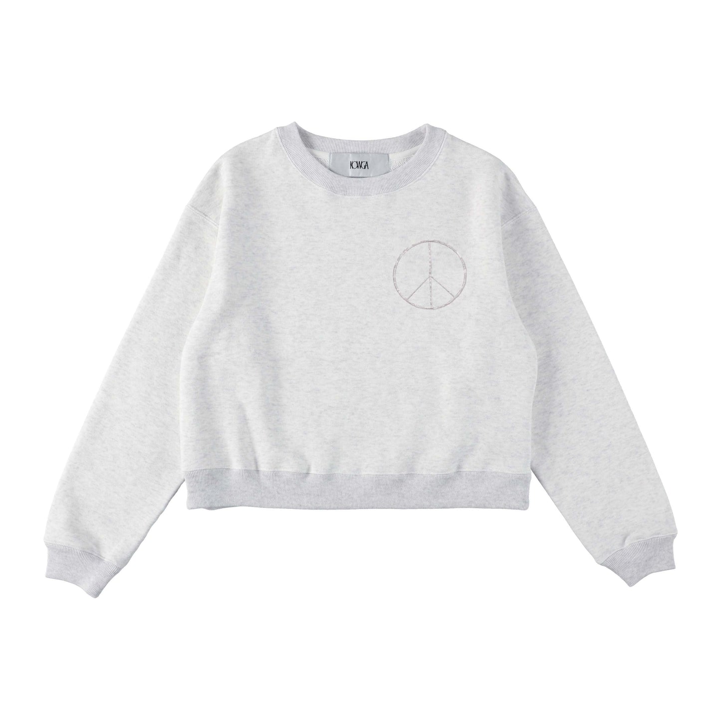 BASIC CREW NECK SWEAT (ASH GREY)