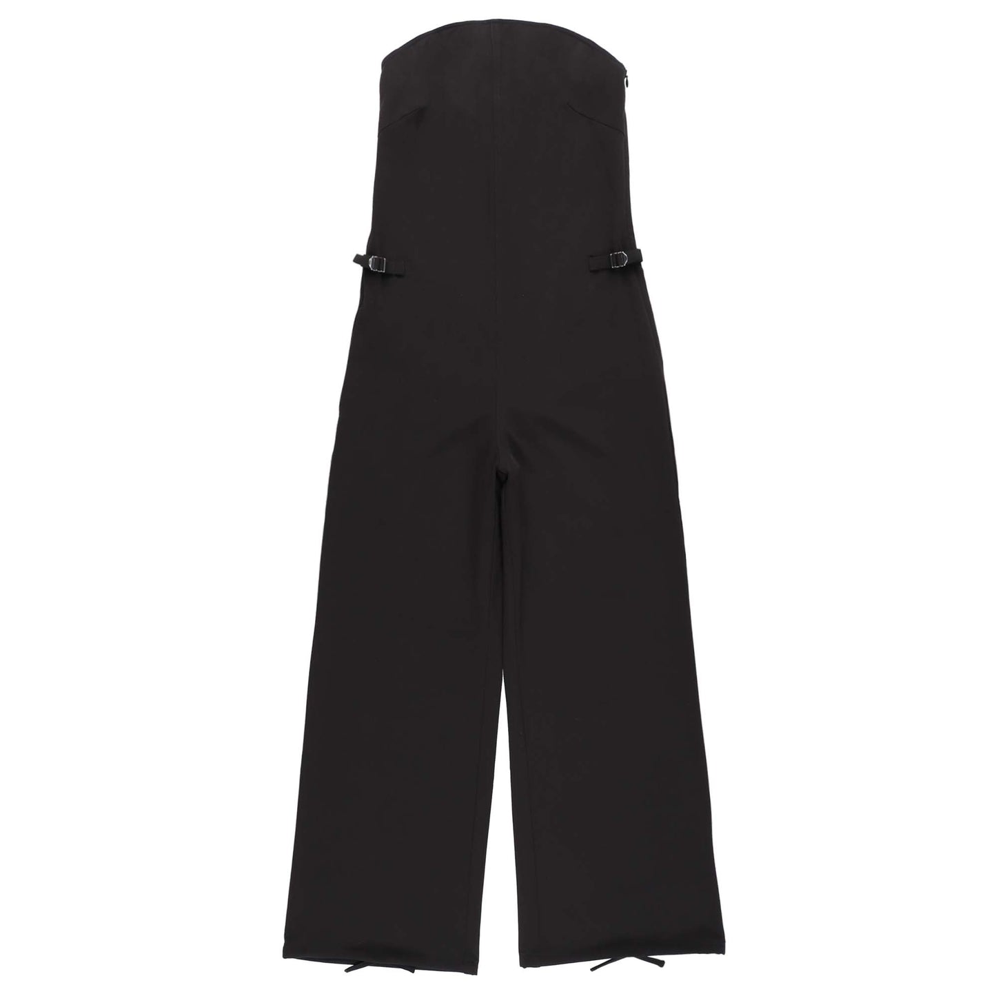 BARE TOP MILITARY DRESS JUMPSUIT