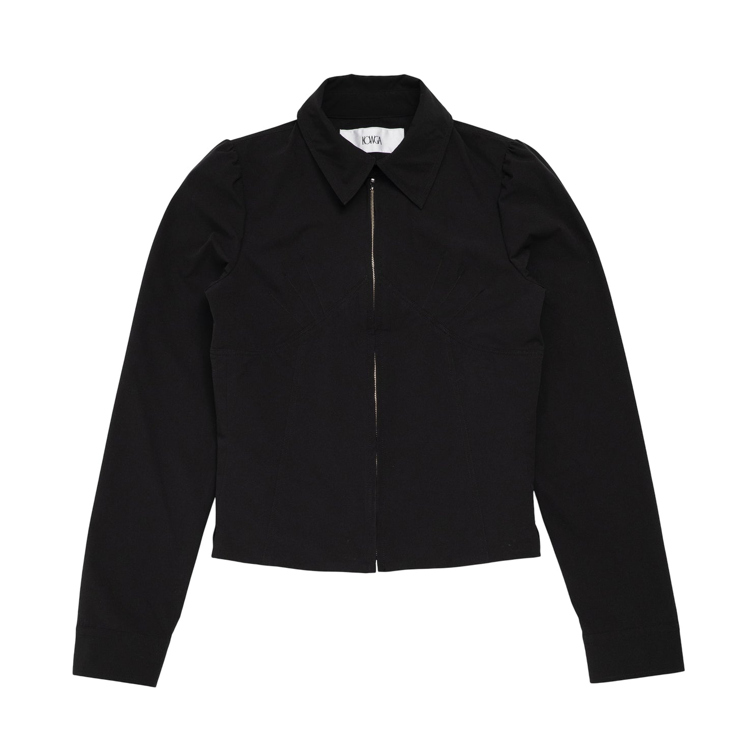 CORSET SHIRT (BLACK)