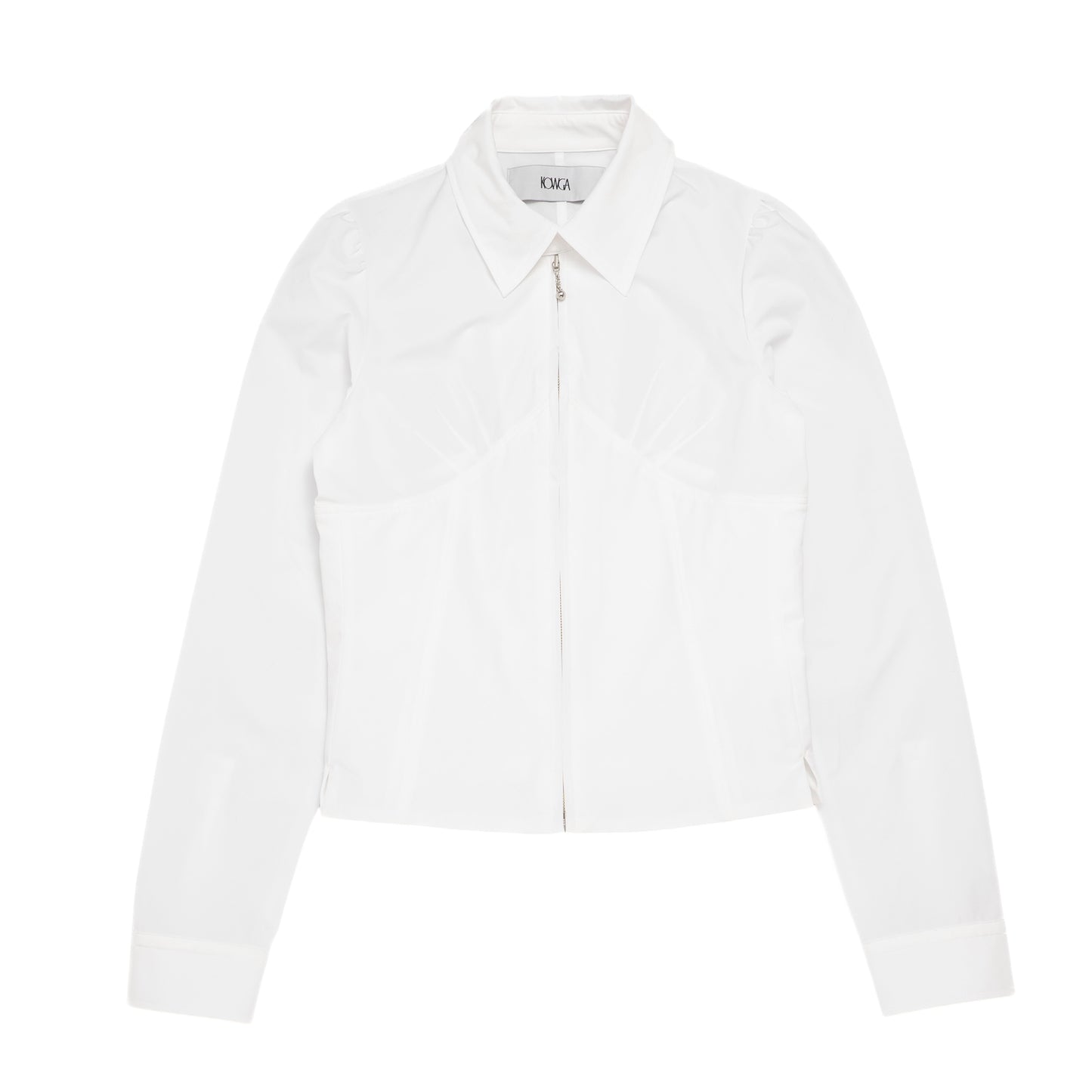 CORSET SHIRT (WHITE)
