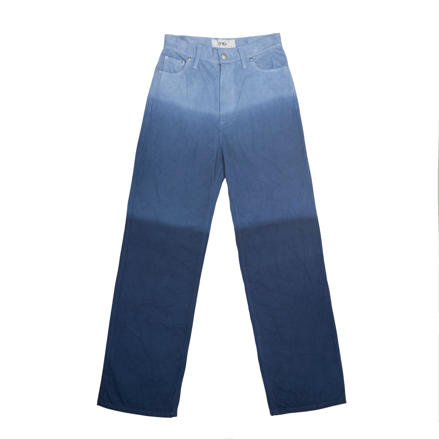 UNISEX / TIE DYE DENIM (INDIGO BLUE TIE DYE)
