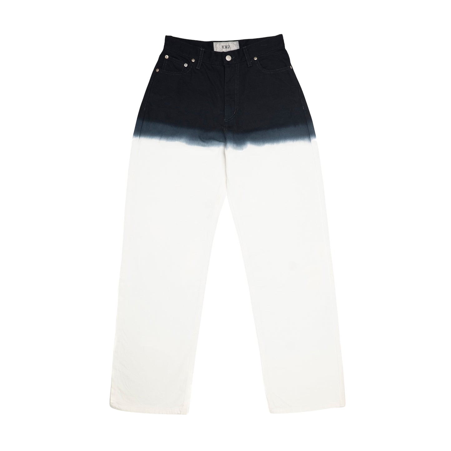 UNISEX / TIE DYE DENIM (BLACK WHITE TIE DYE)