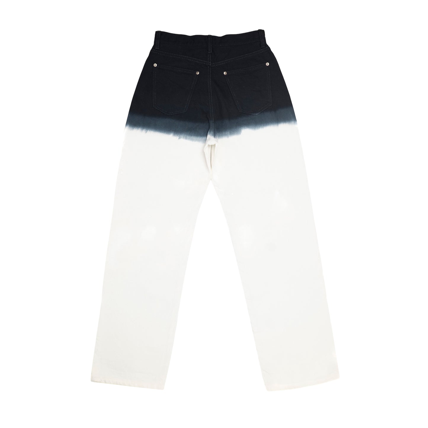 UNISEX / TIE DYE DENIM (BLACK WHITE TIE DYE)