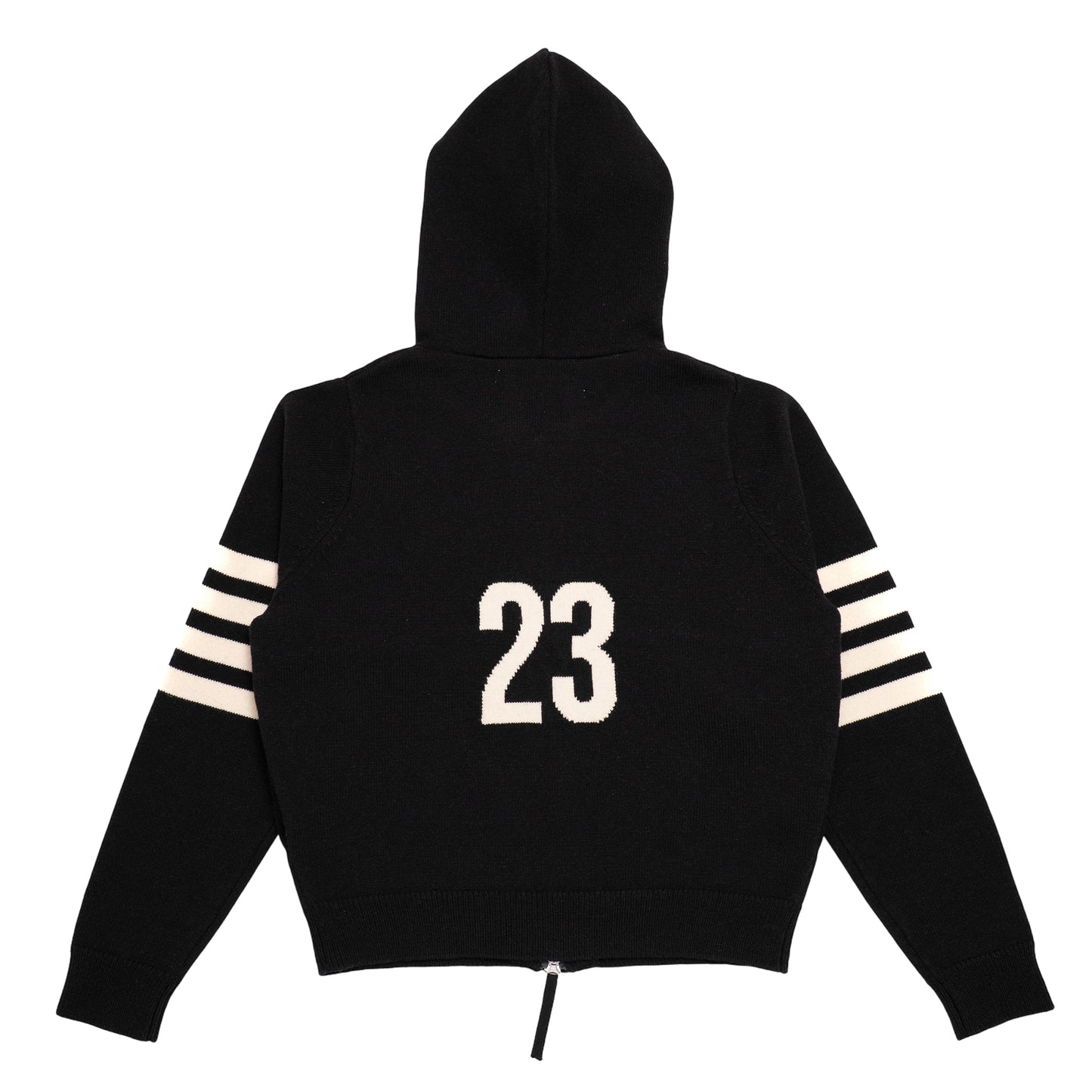 UNSEX / FOOT BALL KNIT ZIP HOODIE