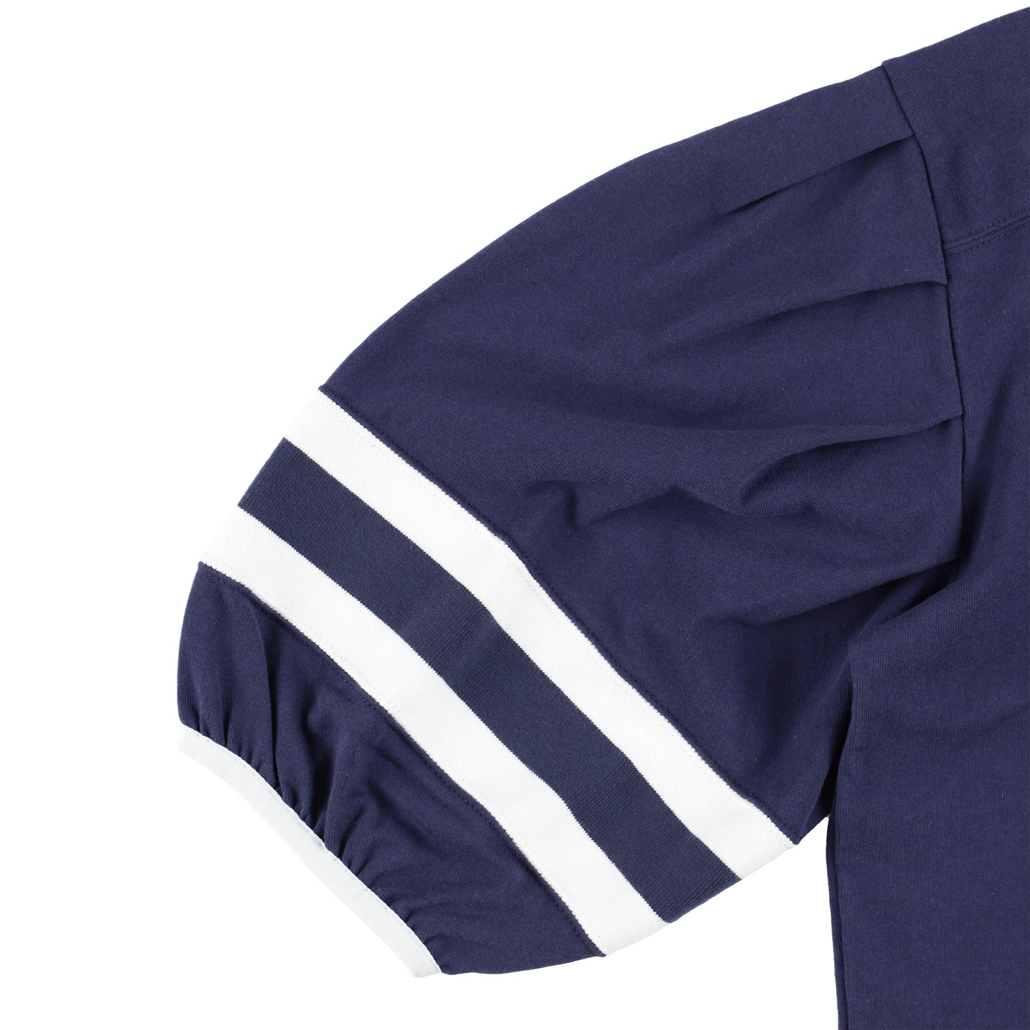 FOOT BALL PUFF SLEEVE (NAVY)