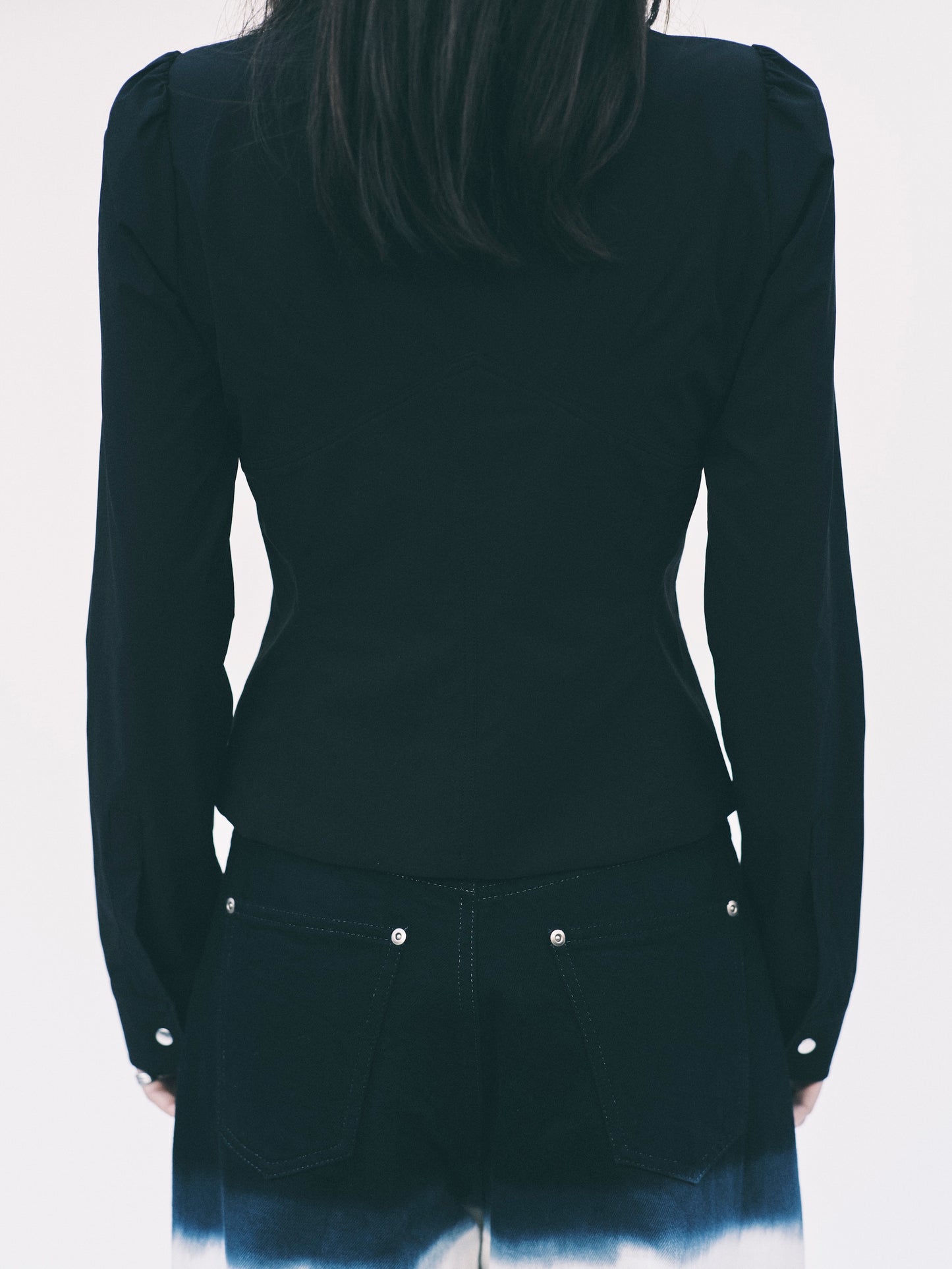 CORSET SHIRT (WHITE)