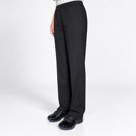GRANDMA SLACKS PANTS (BLACK)