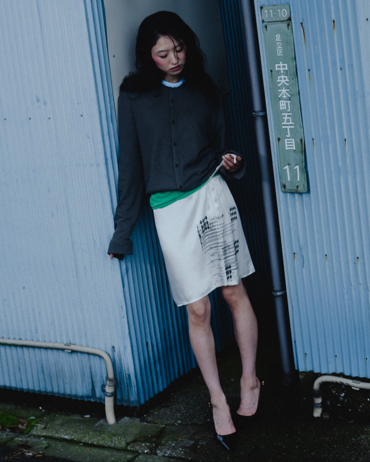 OVERPRINT SKIRT (PRINT)