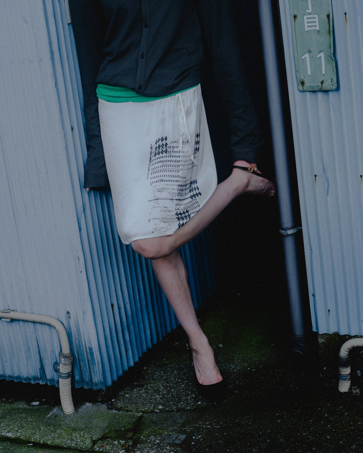 OVERPRINT SKIRT (PRINT)