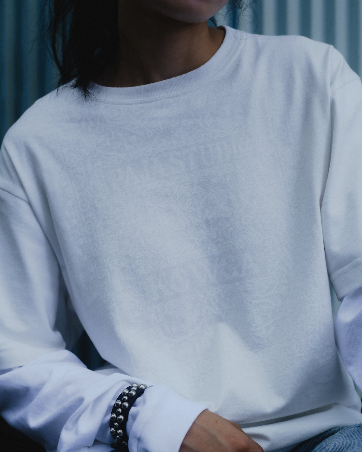[PRE ORDER] LAYERED L/S TEE (WHITE)