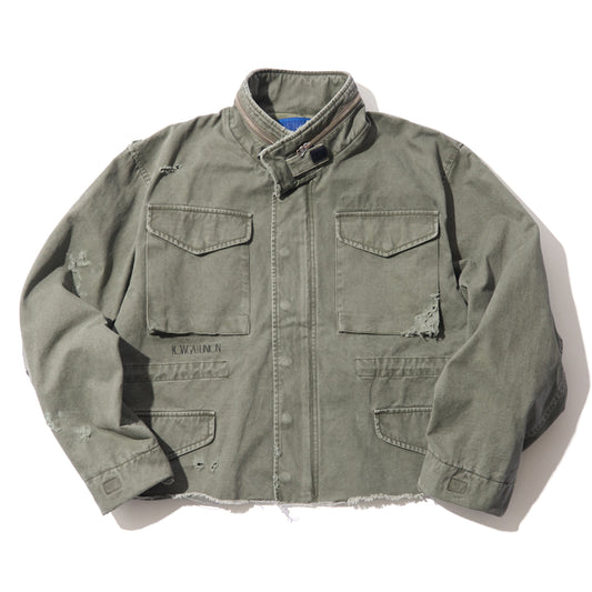 MENS / FADE M65 FIELD JACKET(OLIVE)