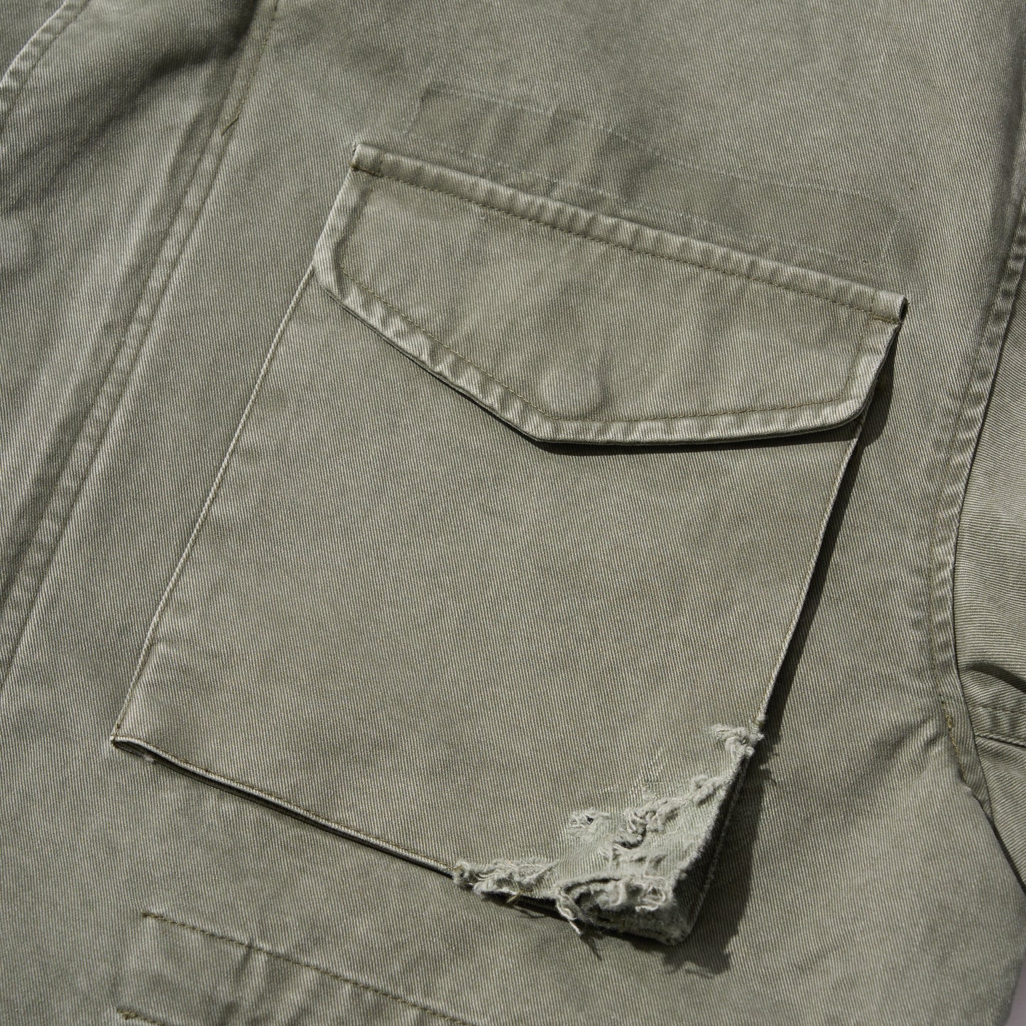 WOMENS / FADE M65 FIELD JACKET(OLIVE)