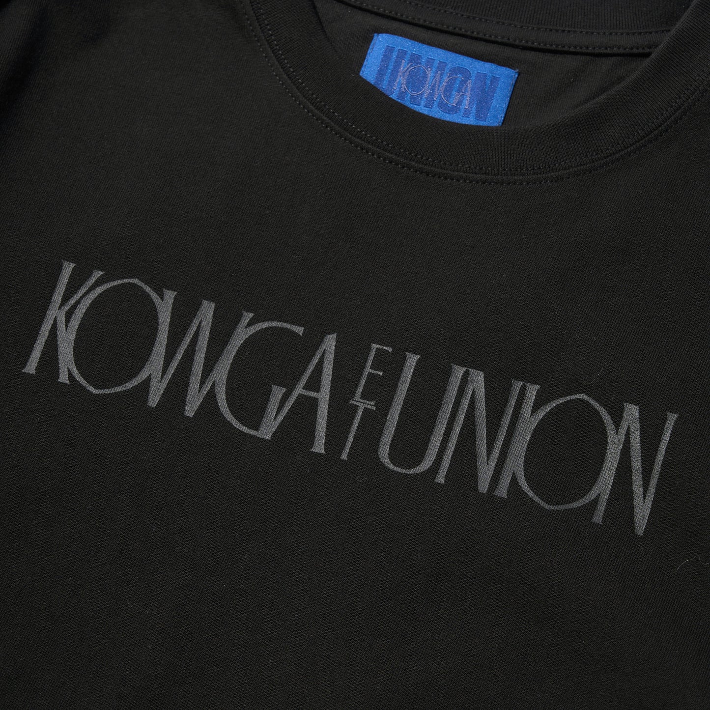 OG LOGO TEE (BLACK × BLACK)