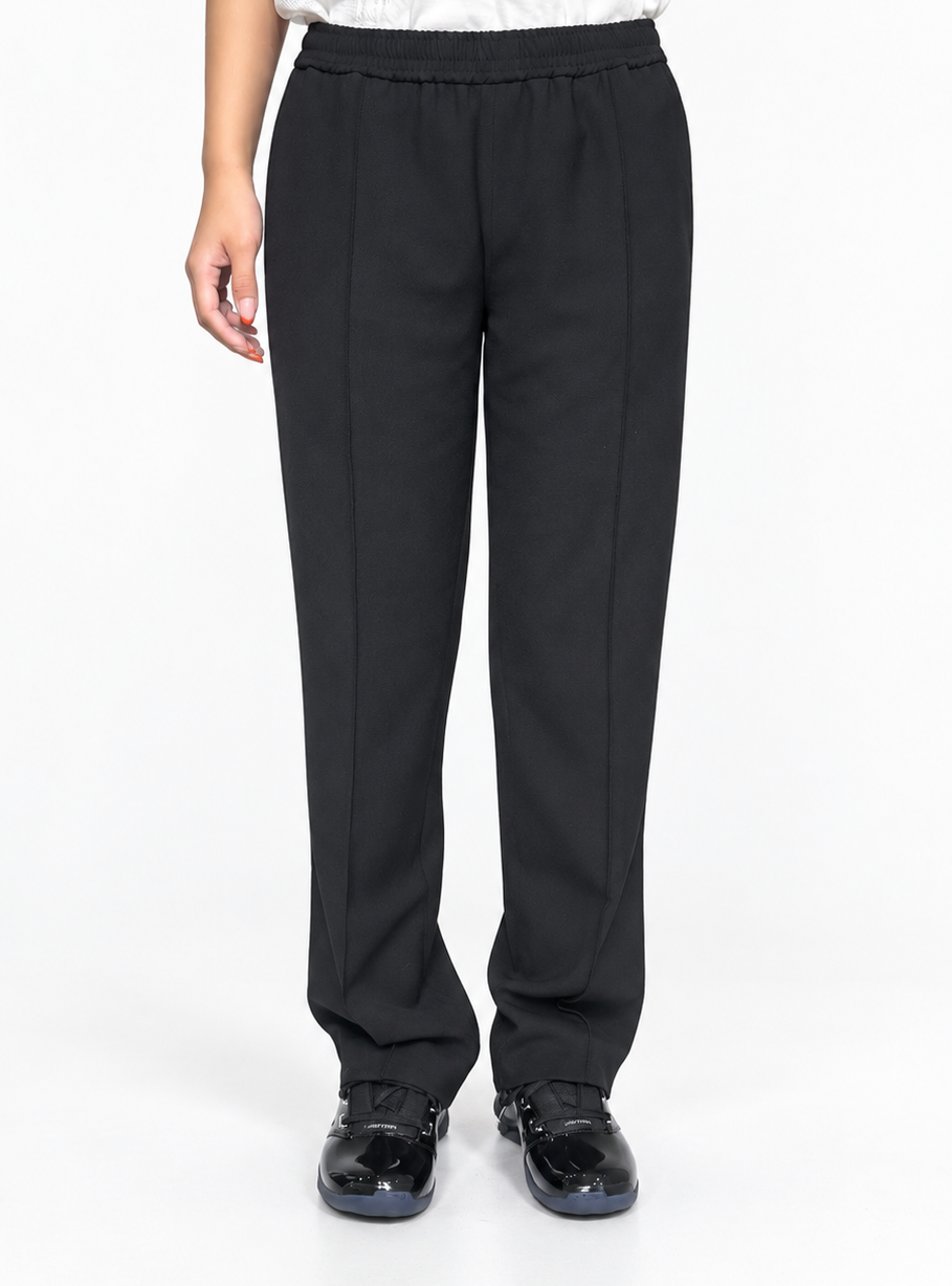 GRANDMA SLACKS PANTS (NAVY)