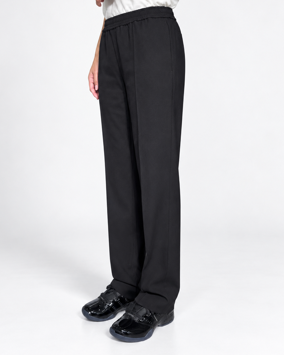 GRANDMA SLACKS PANTS (NAVY)
