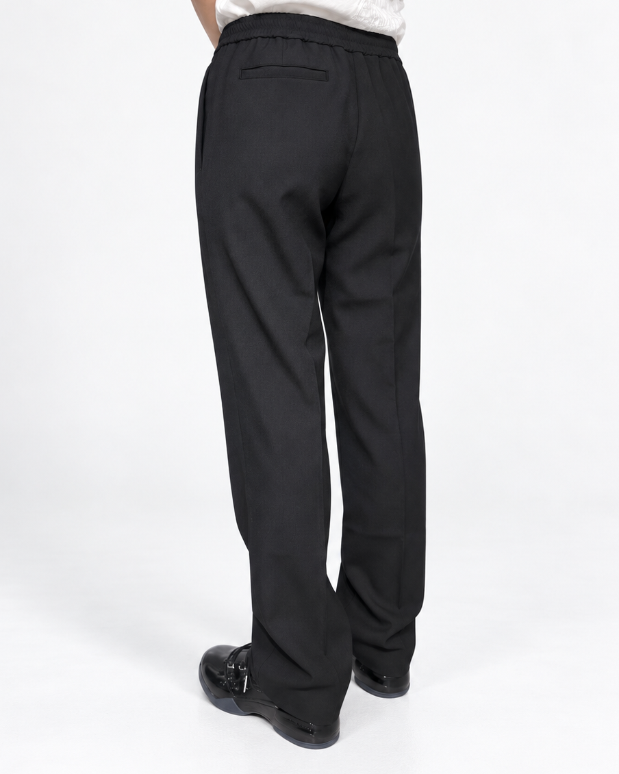 GRANDMA SLACKS PANTS (NAVY)