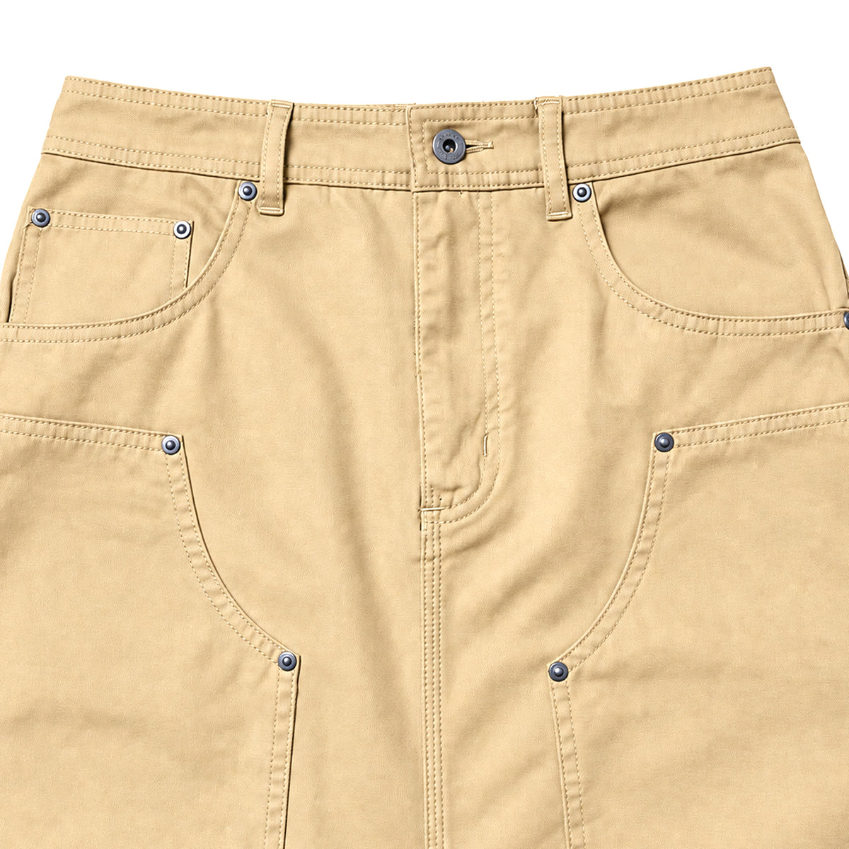 DOUBLE KNEE SKIRT (BEIGE)