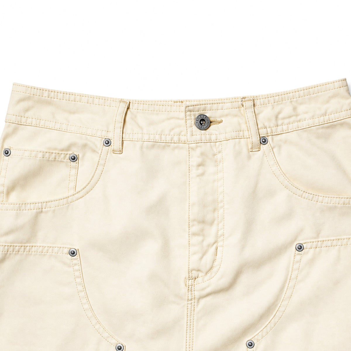 DOUBLE KNEE SKIRT (OFF WHITE)