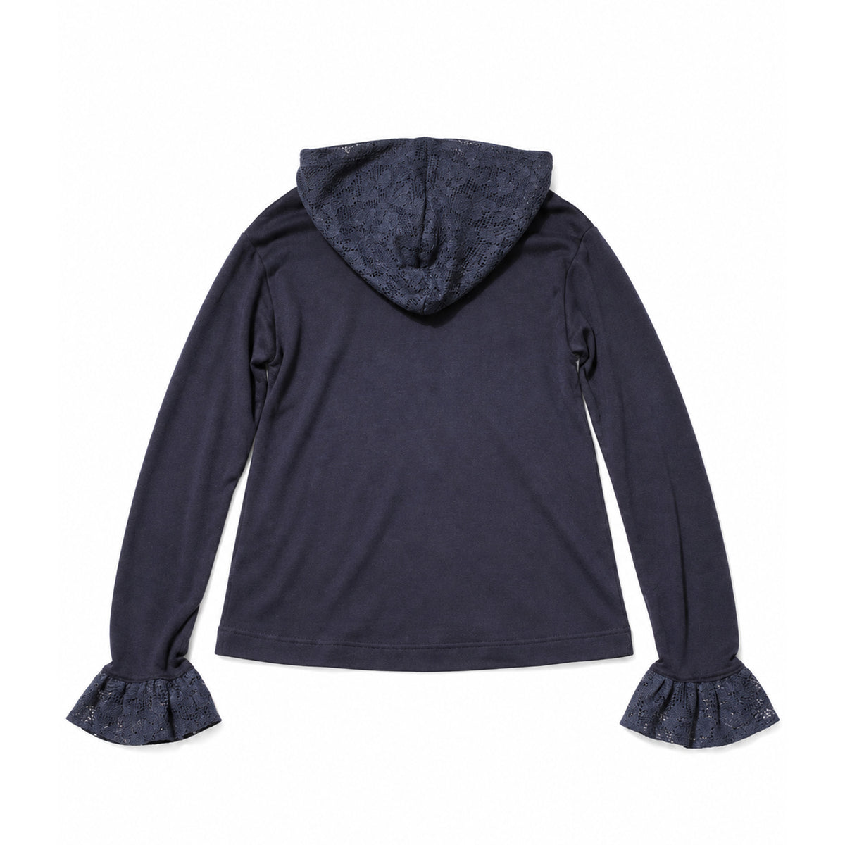 LACE HOODIE (NAVY)