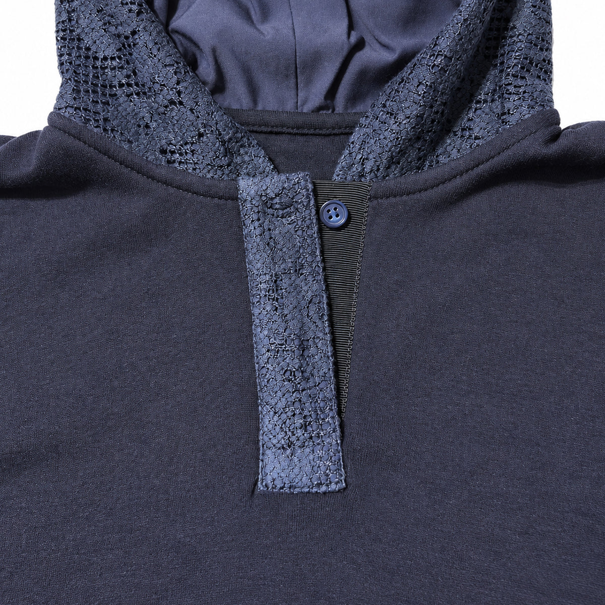 LACE HOODIE (NAVY)