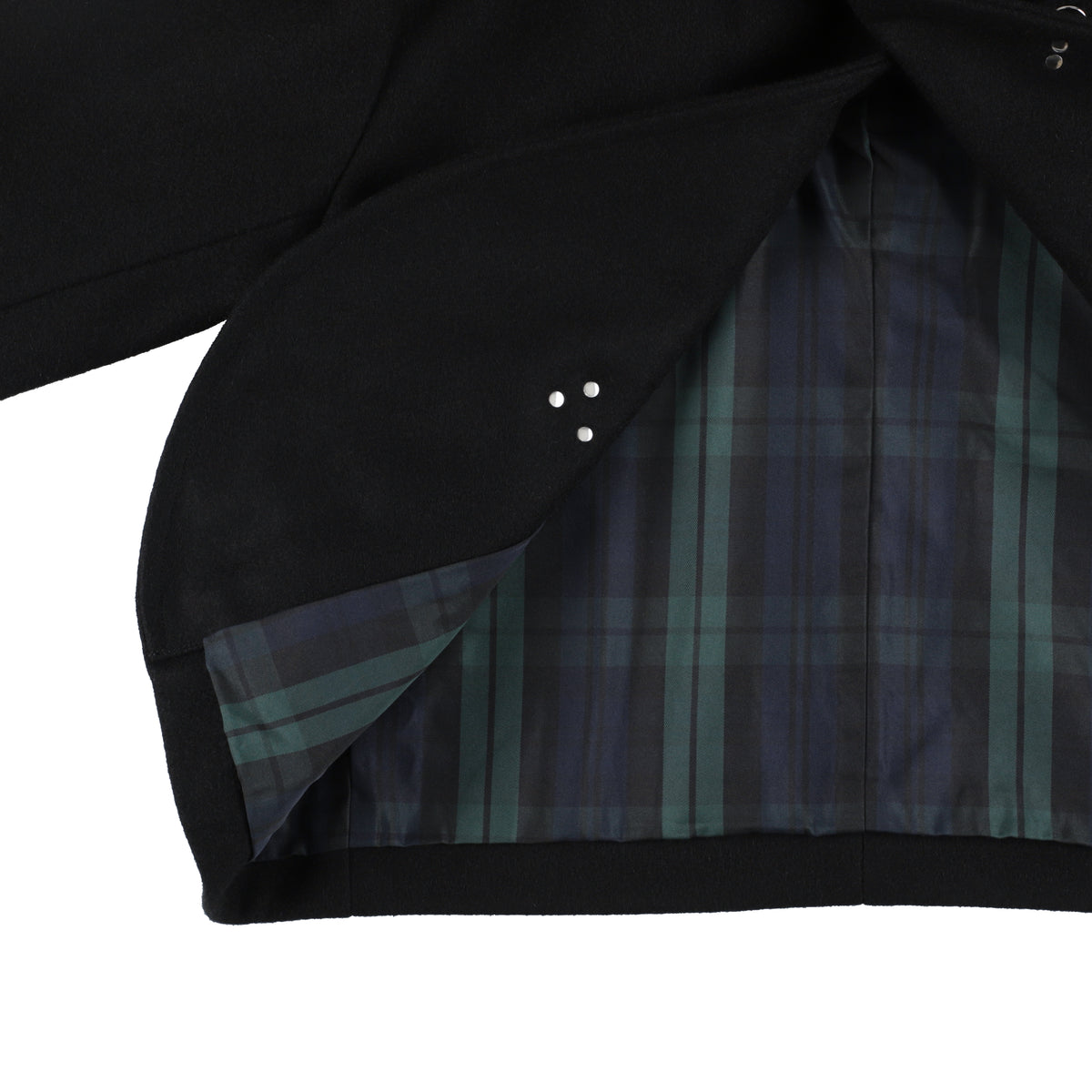 MENS / DRESS FIREMAN JACKET (BLACK)