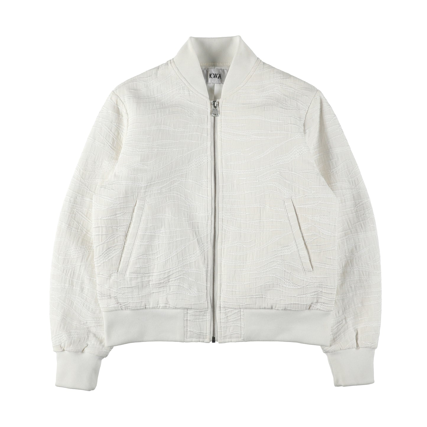 MENS / ZEBRA MA-1 JKT(WHITE)