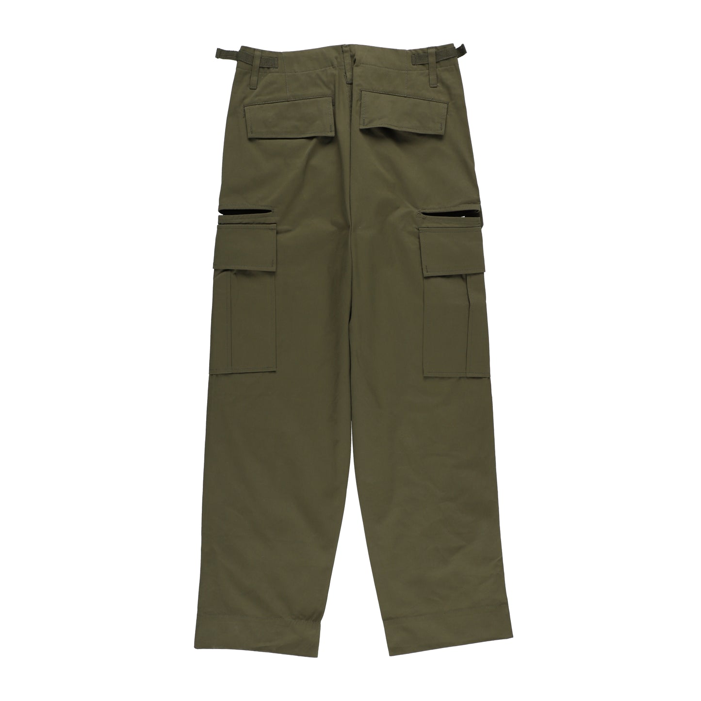 SLIT MILITARY PANTS (OLIVE)