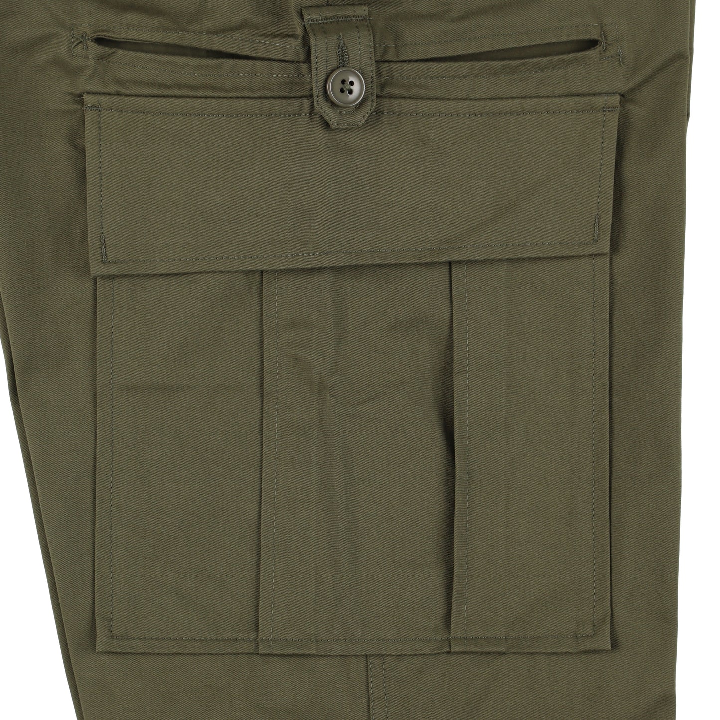 SLIT MILITARY PANTS (OLIVE)