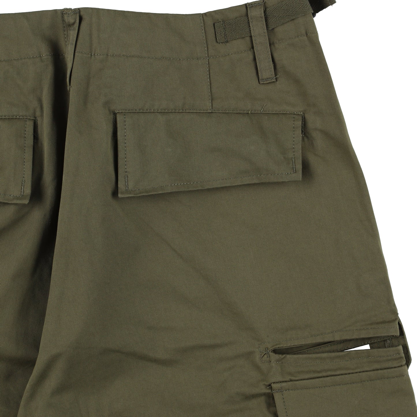 SLIT MILITARY PANTS (OLIVE)