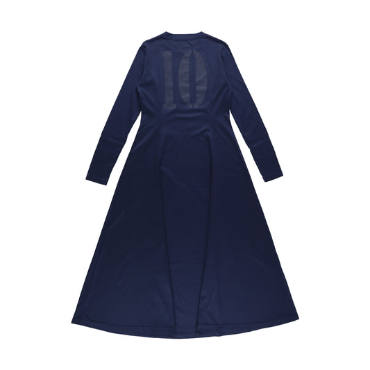 LONG SLEEVE T-SHIRTS DRESS (NAVY)