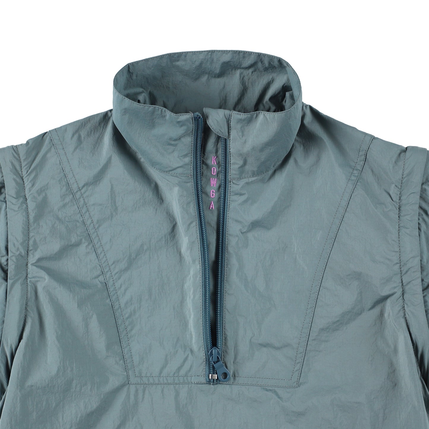 2WAY DETACHABLE SHIRTS (WATER BLUE)