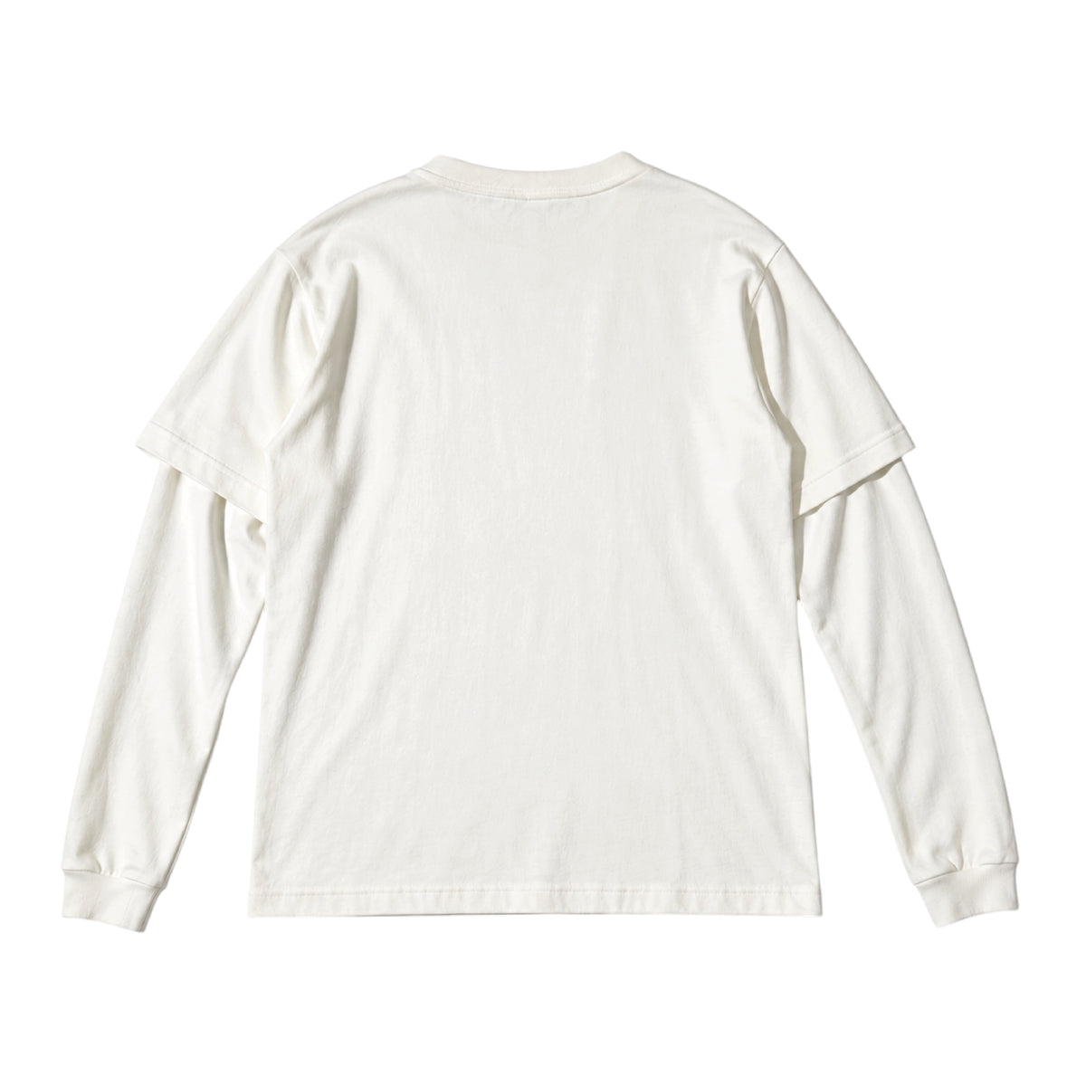 [PRE ORDER] LAYERED L/S TEE (WHITE)