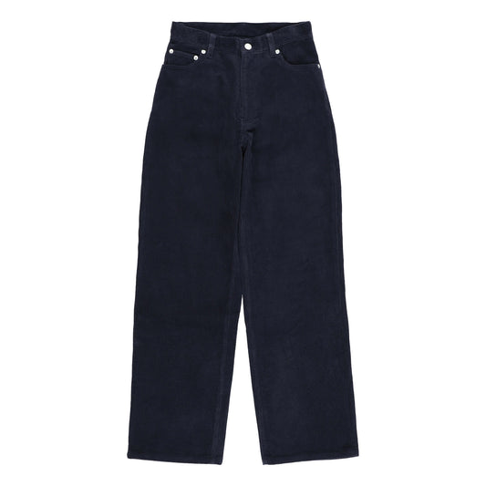 CORDUROY STRAIGHT PANTS (NAVY)