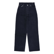 画像をギャラリービューアに読み込む, CORDUROY STRAIGHT PANTS (NAVY)
