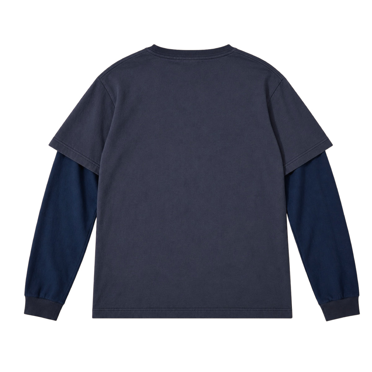 [PRE ORDER] LAYERED L/S TEE (NAVY)