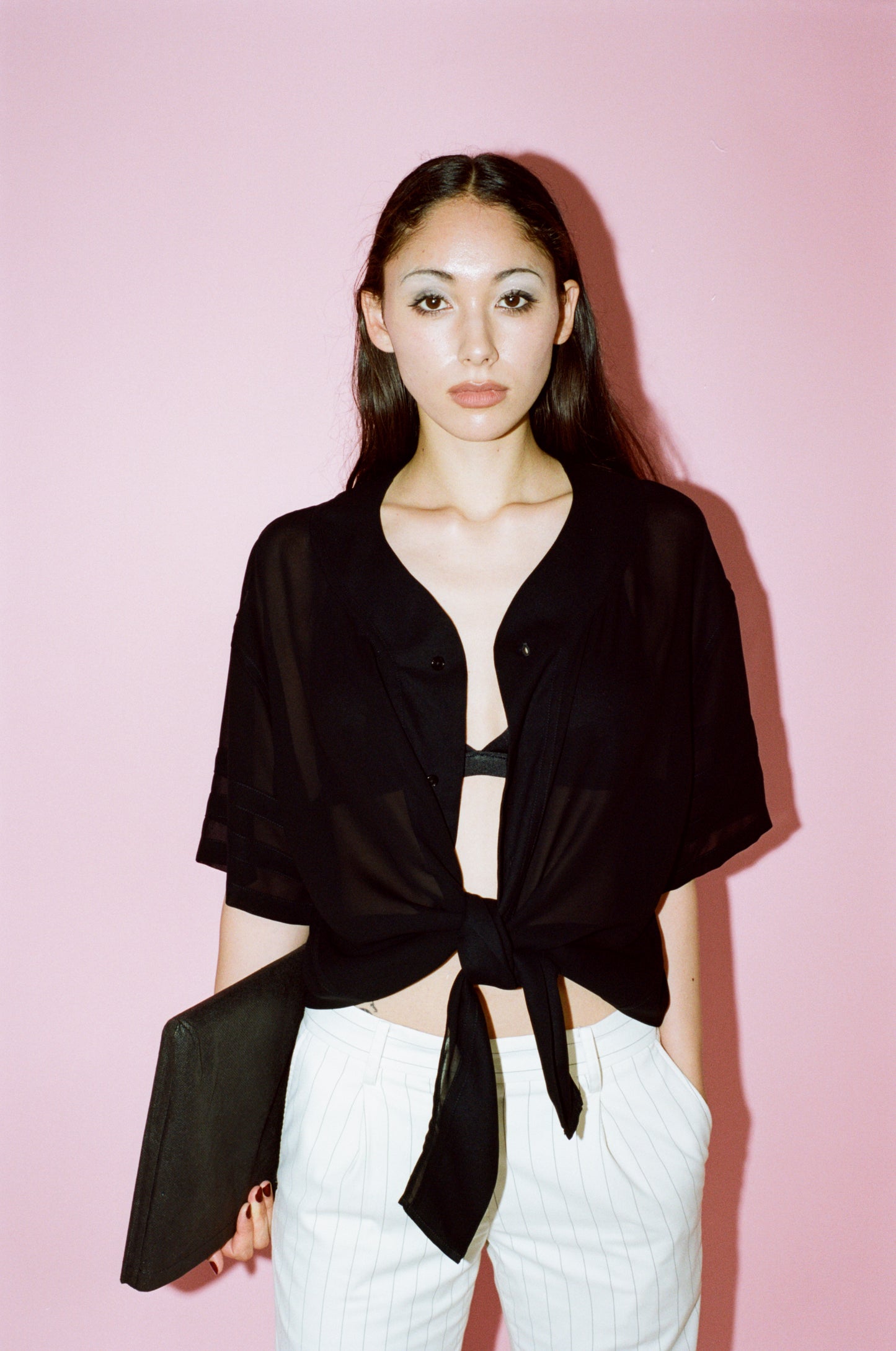 TIED UP BB SHIRTS (BLACK)