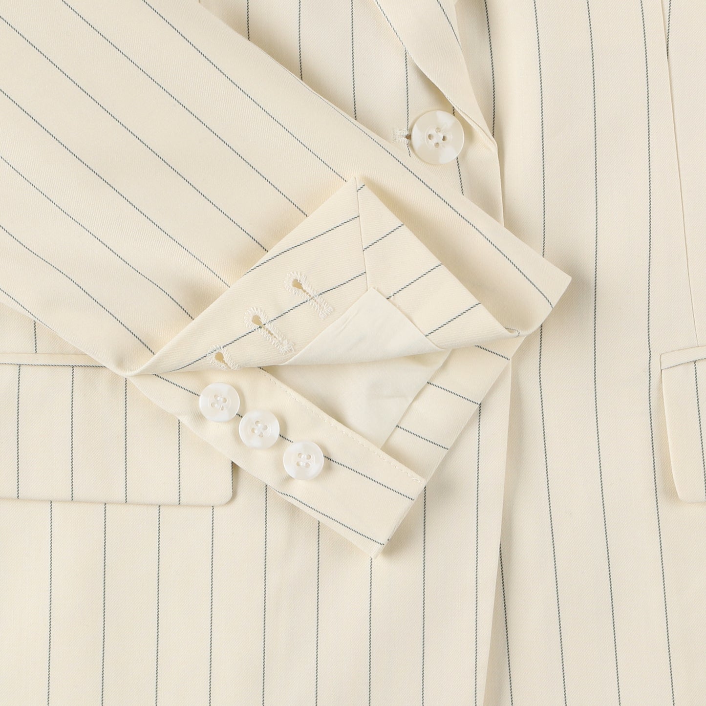 OG STRIPES GABARDINE SUIT JACKET