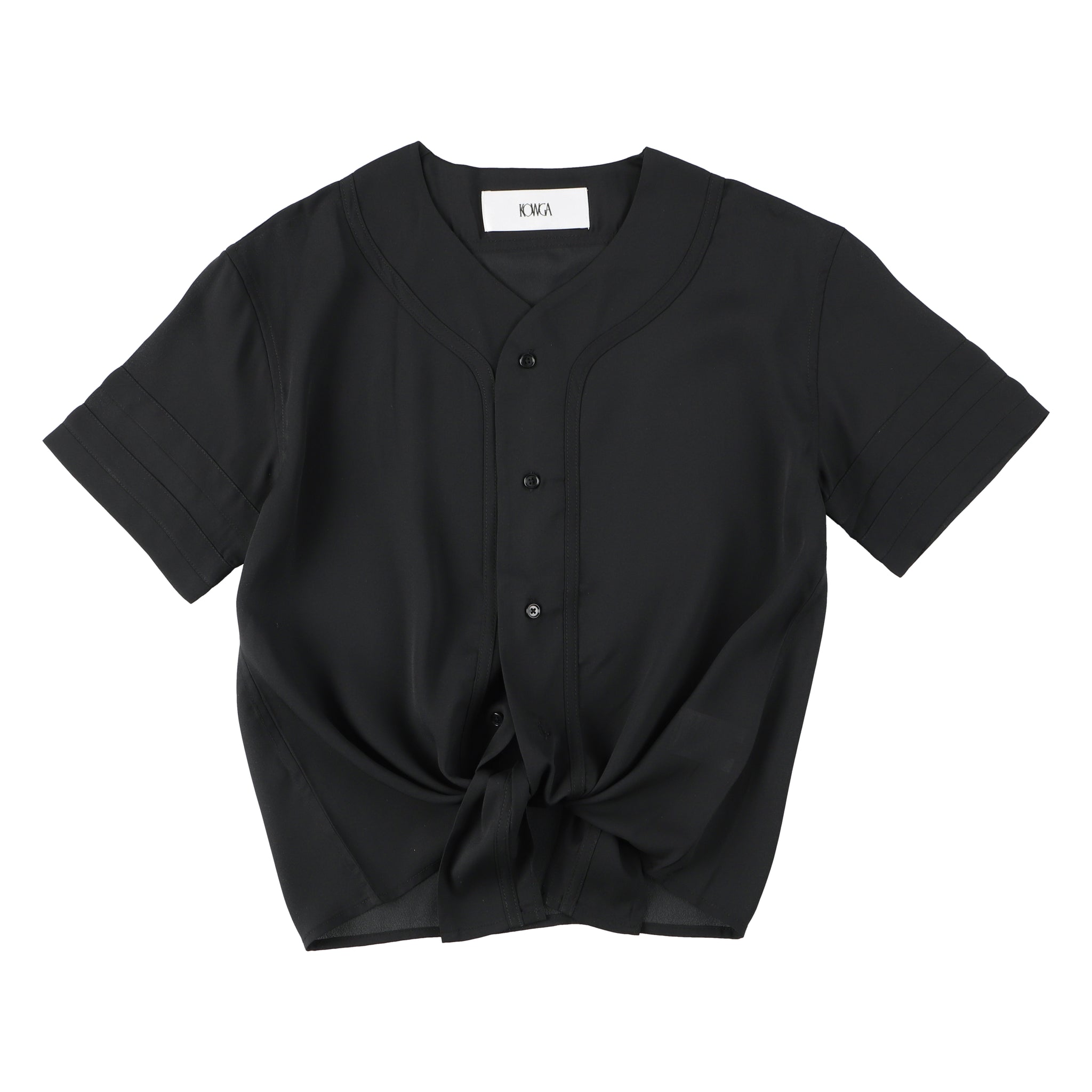 TIED UP BB SHIRTS (BLACK) – KOWGA OFFICIAL ONLINE